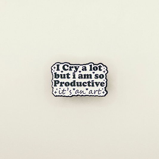 Taylor Swift I Cry A Lot But I'm Productive Pin