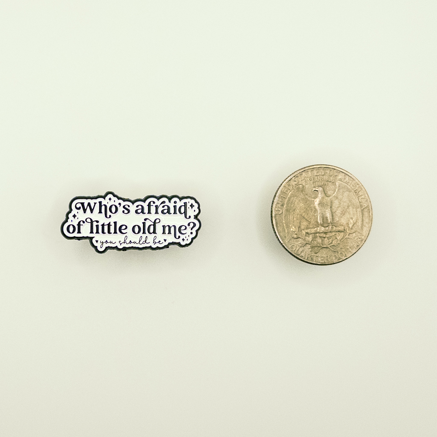 Taylor Swift Who's Afraid of Little Old Me Pin