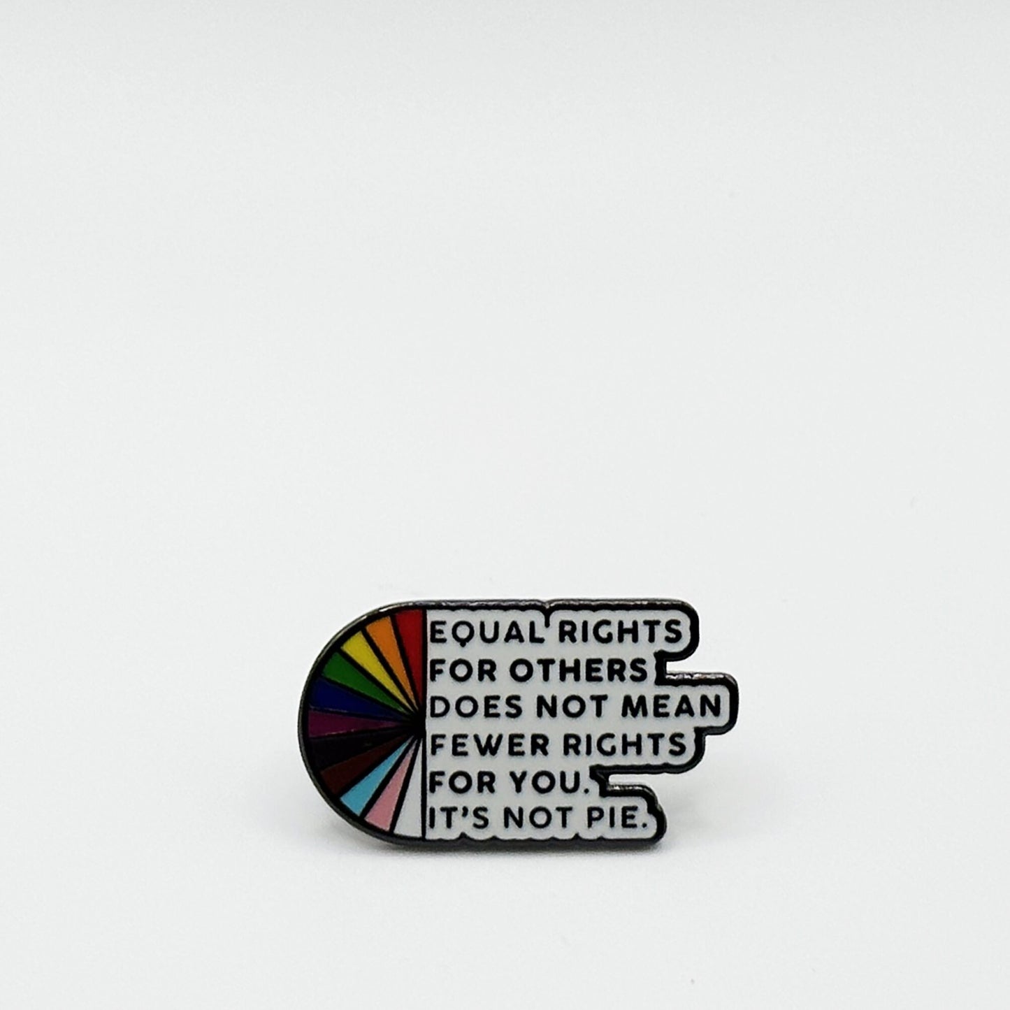 Equal Rights for Others Does Not Mean Fewer Rights for You, It's Not Pie Pin