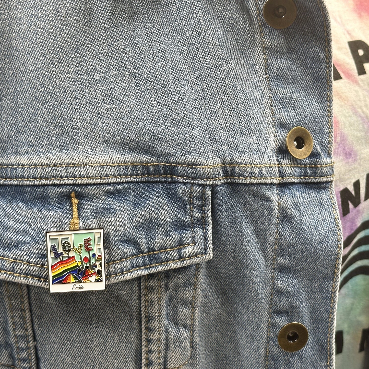 Pride Polaroid Pin