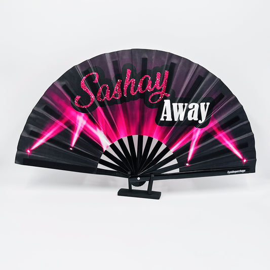 Sashay Away Bamboo Hand Fan