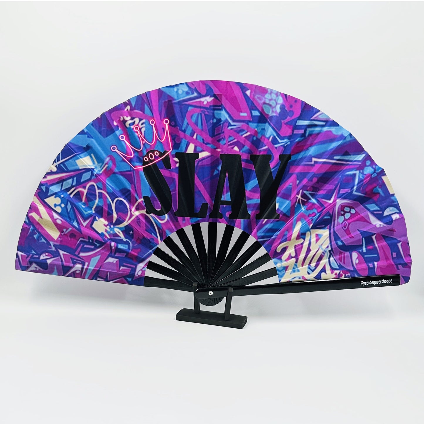 Slay Bamboo Hand Fan