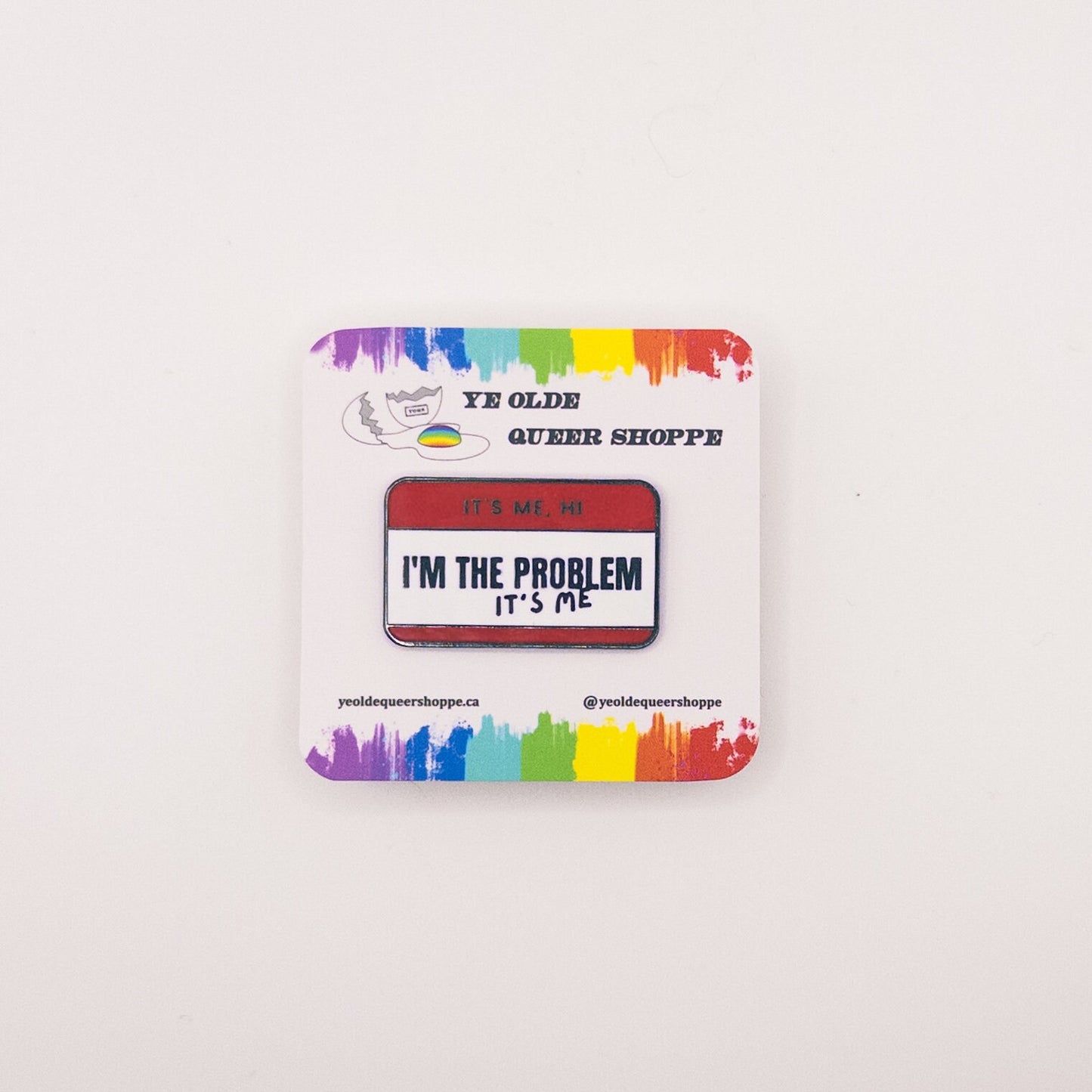 Taylor Swift I'm the Problem Pin