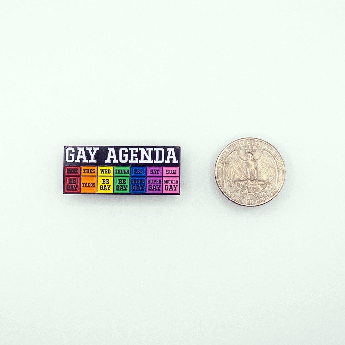 Gay Agenda Pin